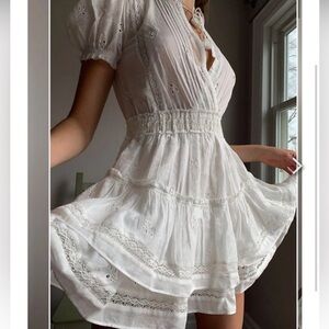 Aritzia Sunday Best White Dress